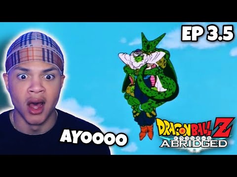 NON DRAGON BALL FAN REACTS TO DBZ KAI ABRIDGED EPISODE 3.5!!