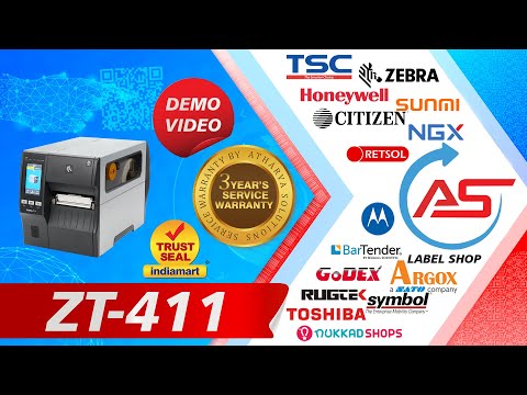 Zebra ZT411 Barcode Printers 300DPI