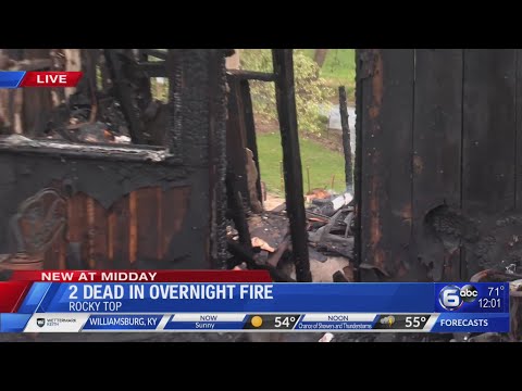 2 dead in overnight fire in Rocky Top