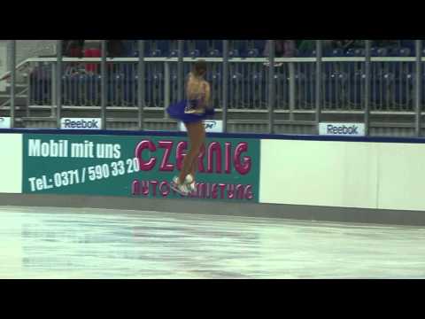 23 Monika SIMANCIKOVA (SVK) - JGP GER / Chemnitz Junior Ladies Free Skating