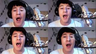 Danny Fong presents Hercules' "Go the Distance" as a one-person a cappella quartet, making all of us feel bad about our own inabilities to harmonize on "Happy Birthday."