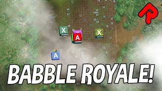 Them's FIGHTING WORDS! | Babble Royale gameplay (Early access battle royale game)