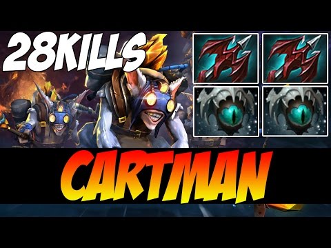 CarTmaN Plays Meepo WITH 2 DRAGON LANCE AND 2 SKADI - 7000 MMR - Dota 2