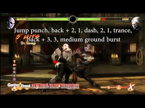 Mortal Kombat Walkthrough - Kombatant Guides - Quan Chi