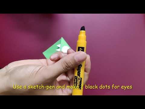 How to Make a Bookmark in 5 minutes? - Easy Origami Bookmark Corner for Kids