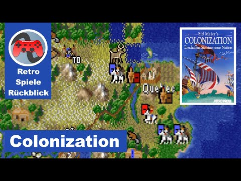 Sid Meier's Colonization - DOS - Retro Games Review