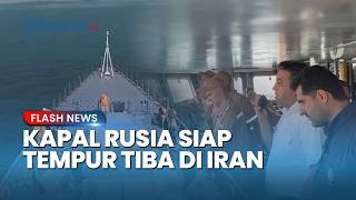 Kapal Korvet Rusia Bergabung dengan Angkatan Laut Iran untuk Latihan di Teluk Oman