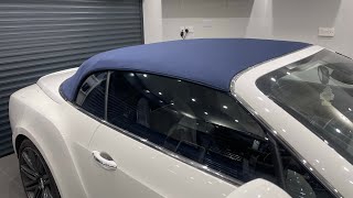 Bentley GTC (3W) - Roof Frame Repair, Modification and Fabric Replacement
