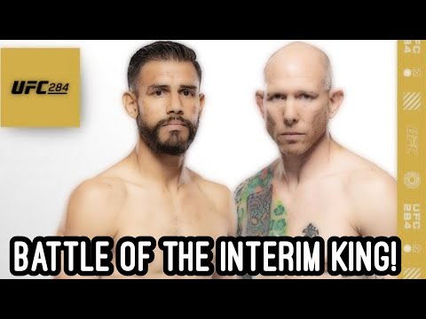 *BREAKING* YAIR RODRIGUEZ vs JOSH EMMETT OFFICIAL FOR INTERIM FEATHERWEIGHT CHAMPIONSHIP AT UFC 284!