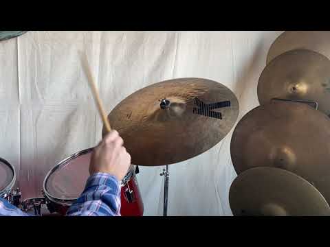 1980's/90's Zildjian 20" K Custom Dry Ride Cymbal 2920g