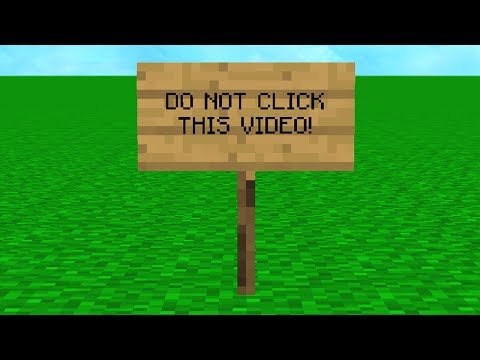 THIS IS NOT A MINECRAFT VIDEO.