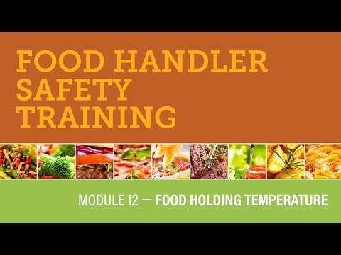 Module 12 — Food Holding Temperature