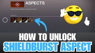 How to get NEW SHIELDBURST Aspect in MONUMENT OF TRIUMPH [Destiny 2]