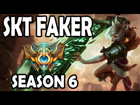 SKT T1 Faker Riven vs Kassadin MID Ranked Challenger Korea