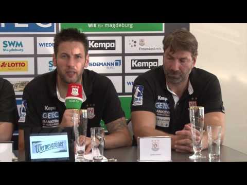 11.09.2016 Die Pk nach dem Spiel SCM gg. SC DHfK