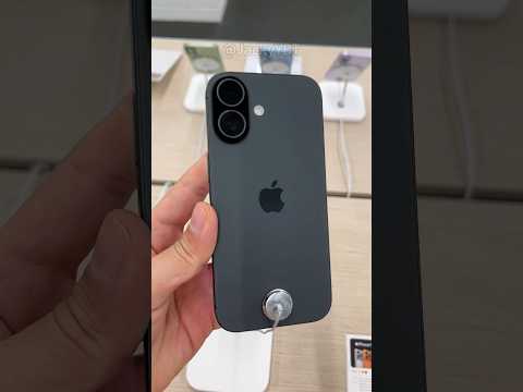 iPhone 17 Black first look! #iPhone #iphone17 #apple
