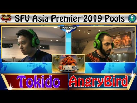 2019 TGS｜SFV Asia Premier - Pools to TOP 8｜ROHTO Z! Tokido (Akuma) vs NASR AngryBird (Zeku)