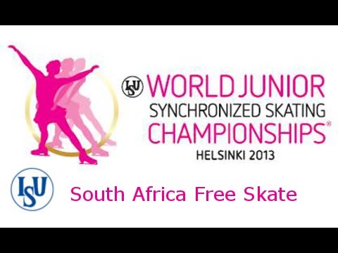 3 Team South Africa (RSA) - ISU World Junior Synchronized Championsh Junior Synchronized Skating Fre