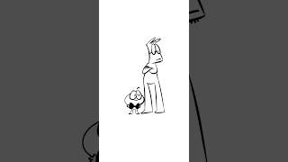 Whats He Doing? 🤔 (Animation Meme) #shorts