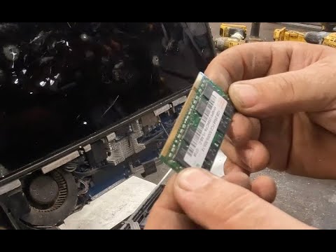 Scrapping Apple I-Mac For Gold