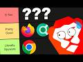 The Ultimate Browser Tier List