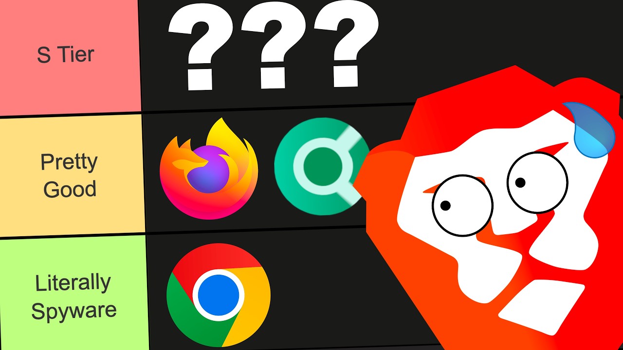 The Ultimate Browser Tier List