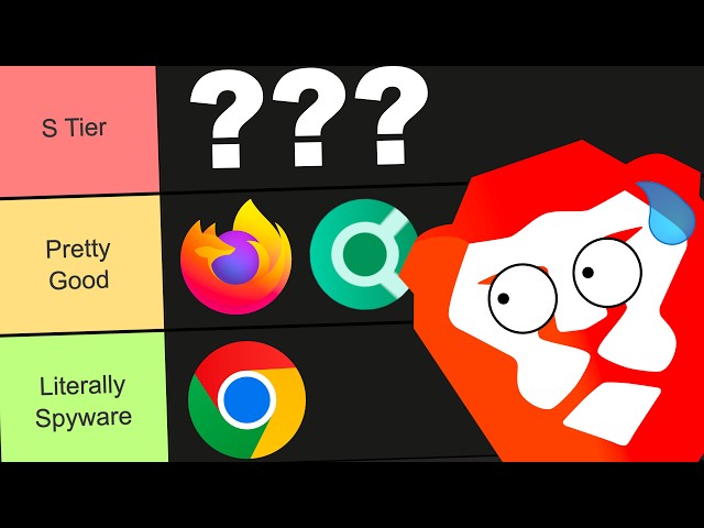 The Ultimate Browser Tier List