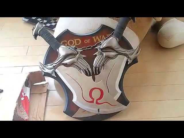 Vídeo relacionado con damdos Halloween Prop for God Blades of Athena Kratos Katana Sword Samurai Weapons Birthdays Gift