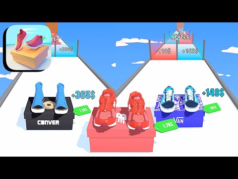 Shoes Evolution 3D - All Levels Gameplay Android,ios (Levels 5-7) - YouTube