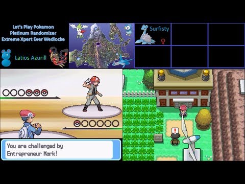 Pokemon Platinum Randomizer Extreme Xpert Ever Wedlocke:  Part 3 - Oh, Hi Mark!