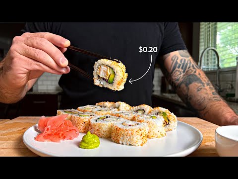 The Sushi Roll Anyone Will Enjoy! | Shrimp Tempura Sushi!