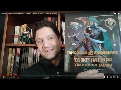 Coming Soon! The Dungeons & Dragons Legend of Drizzt Visual Dictionary