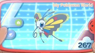 Beautifly Pokedex Entry Pokemon Journeys