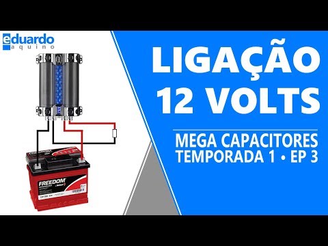 Mega Capacitor no Sistema Fotovoltaico em 12 volts