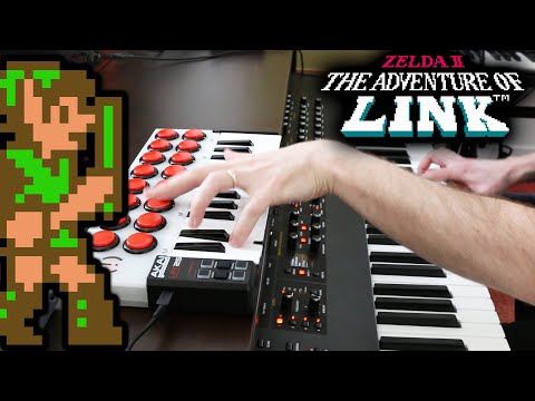 Zelda II - Palace Theme Cover on Synths (The Adventure of Link)