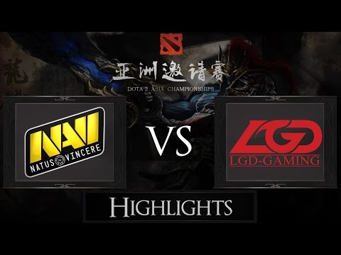 Na'Vi vs LGD Highlights | Dota 2 Asia Championship 2015