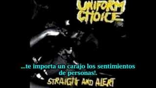 Uniform Choice Build To Break (subtitulado español)