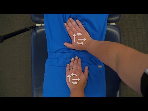 OMT: Myofascial Release - Lumbosacral Region (Prone; Direct/Indirect MFR)