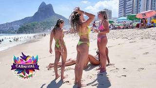 🇧🇷 Rio Brazil Summer 2026 | Leblon Beach 4K Walking Experience