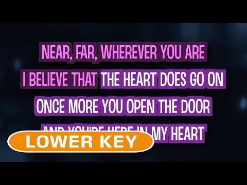 My Heart Will Go On (Karaoke Lower Key) - Celine Dion