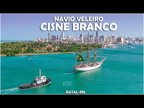 SAILING SHIP WHITE SWAN BRAZILIAN NAVY NATAL RN