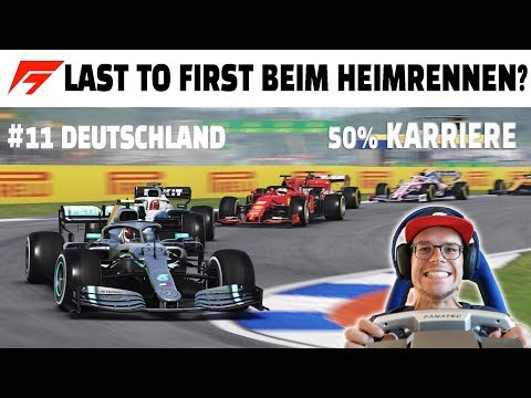 F1 2019 KARRIERE DEUTSCHLAND | LAST TO FIRST BEIM HEIMRENNEN?! | patrickf1gaming Gameplay | Folge 11