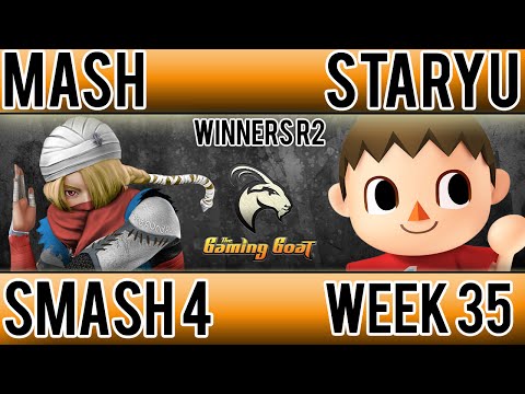 Geneva Smash 35 - Mash (Samus, Sheik) Vs. Staryu (Villager) Smash 4 Winners R2 - Smash Wii U