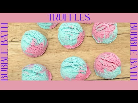 Making Bubble Bath Truffles (Recipe) Included #newvideo #selfcare #youtube #bathtime
