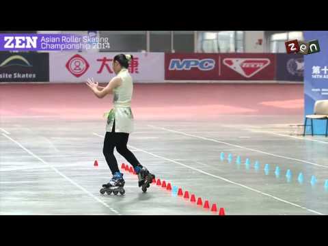 Chiu Yin-Hsuan 4th ║ Asian Roller Skating Championship 2014