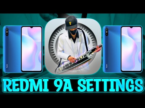 REDMI 9A 2022 🕊️ Free Fire Setting 🎮