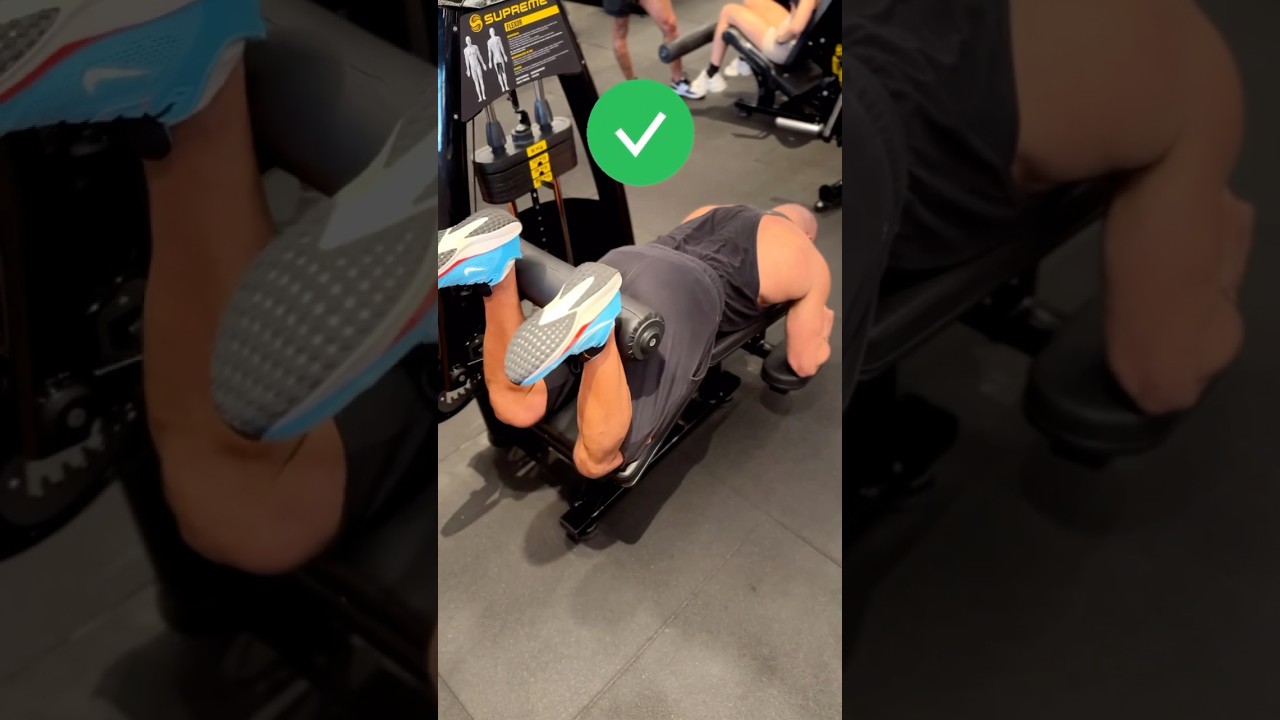 Fix your hamstring curls! 🤔 #workouttips  #legexercise #hamstringcurls #gym
