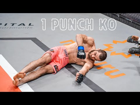 KO'd By The First Punch! Vince Bembe vs Rayo Sanchez | EFC 113 Full Fight