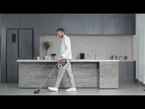Dulkių siurblys Jimmy H10 Pro Cordless, Pilkos spalvos video