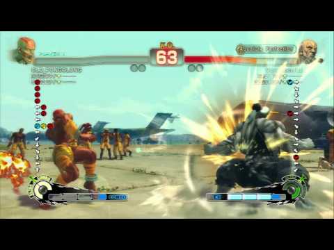 The Art of Ansatsuken - Gouken (ViperGoomba) Perfect Parrying Vs Dhalsim (OLD_PONGOLONG)